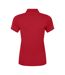 Womens/ladies Club Dry Regular Polo Shirt Red Canterbury-3