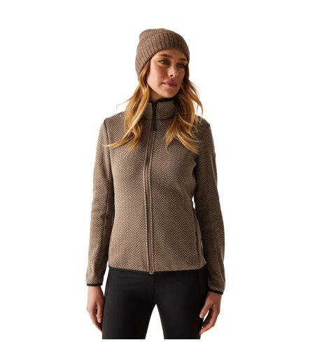 Veste Polaire Elzie Femme Moka Taupe Clair Regatta