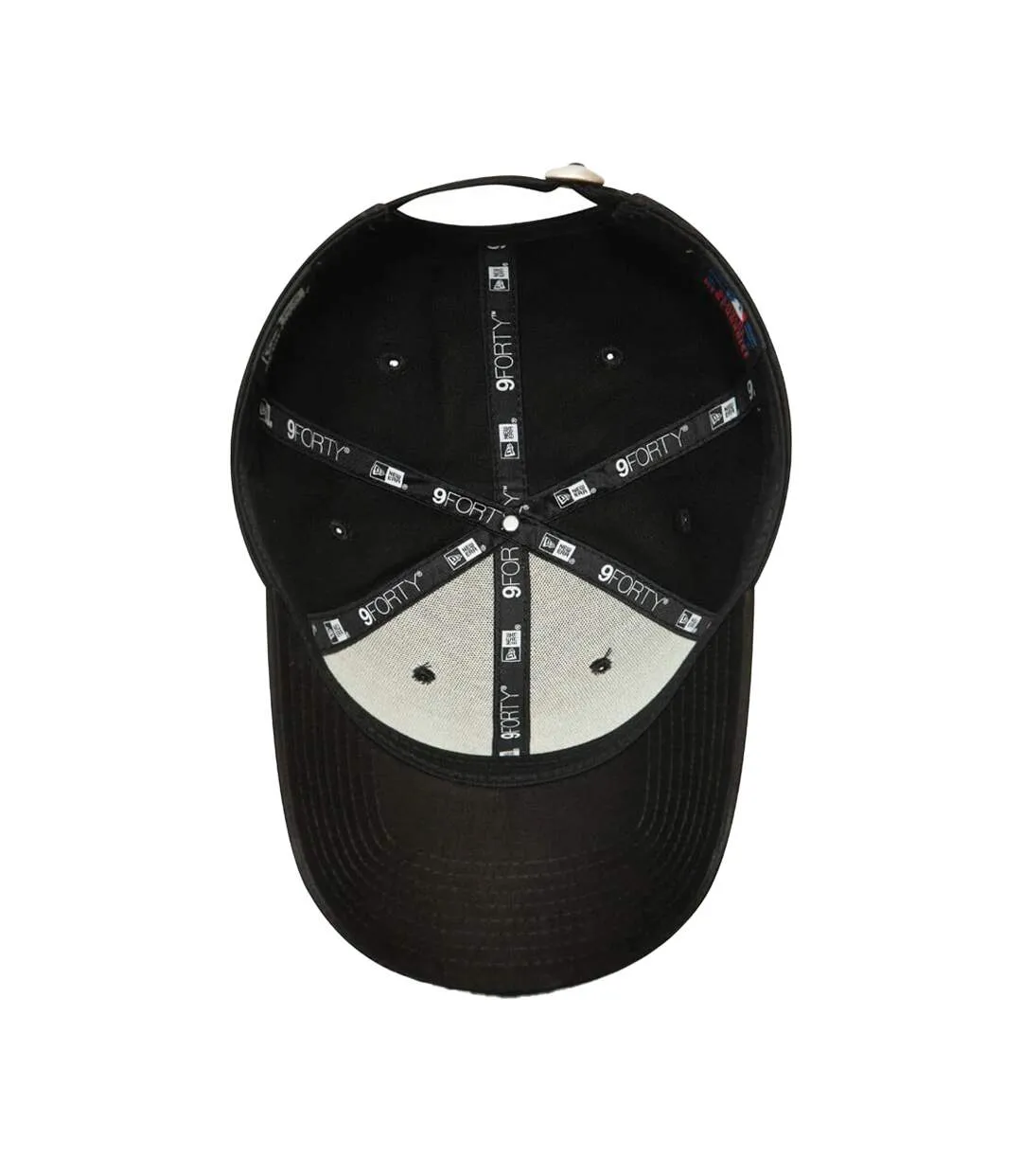 Mens 9forty New York Yankees Logo Baseball Cap Black New Era-3