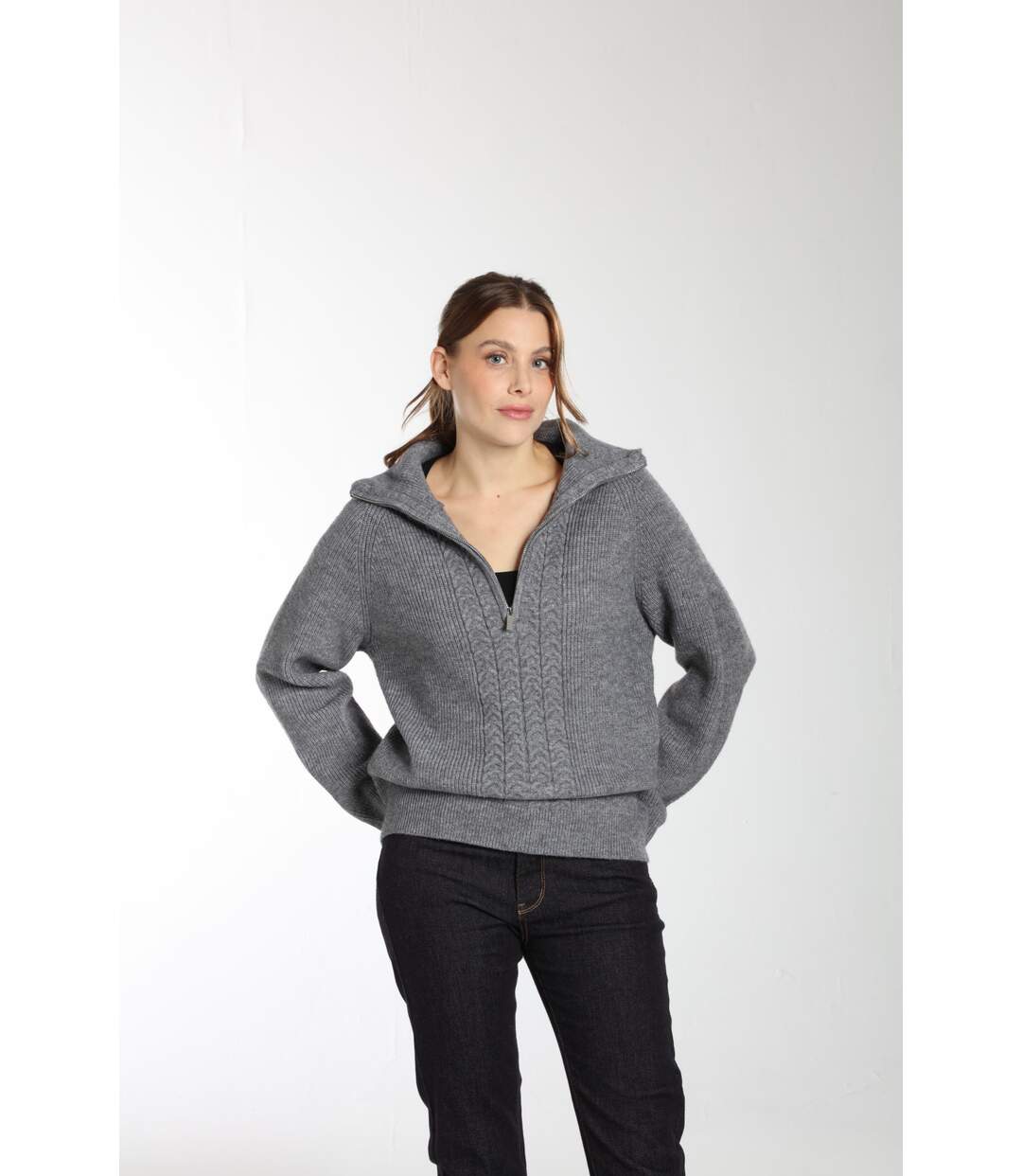 Pull Jorg  Anthracite | Gerard Pasquier-3