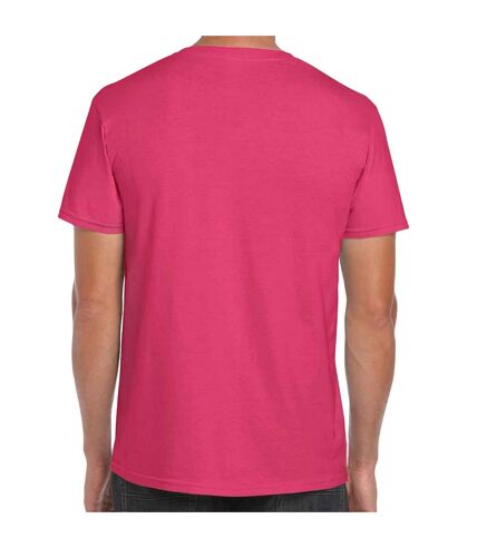 T-shirt manches courtes homme rose Gildan