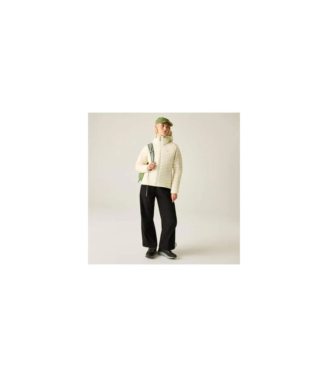 Veste Matelassée Isolante À Capuche Air Lite Femme Crème Dare 2B-1