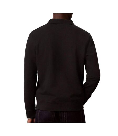 Polo noir homme calvin klein jeans monog