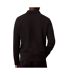 Polo noir homme calvin klein jeans monog-2