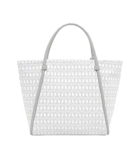 Sac Cabas Blanc/Gris Femme Tamaris Linn - Taille unique