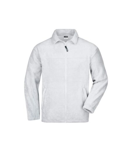 Veste Polaire Homme Blanc James And Nicholson