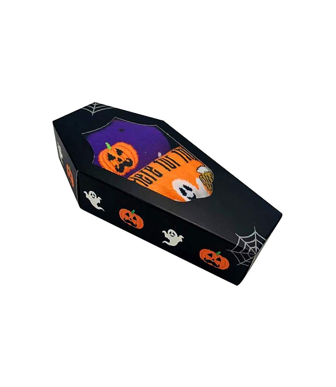 Novelty Halloween Socks in a Coffin Box | 2 Pairs | Urban Eccentric-2