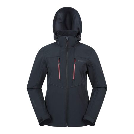 Veste softshell genesis femme noir Mountain Warehouse