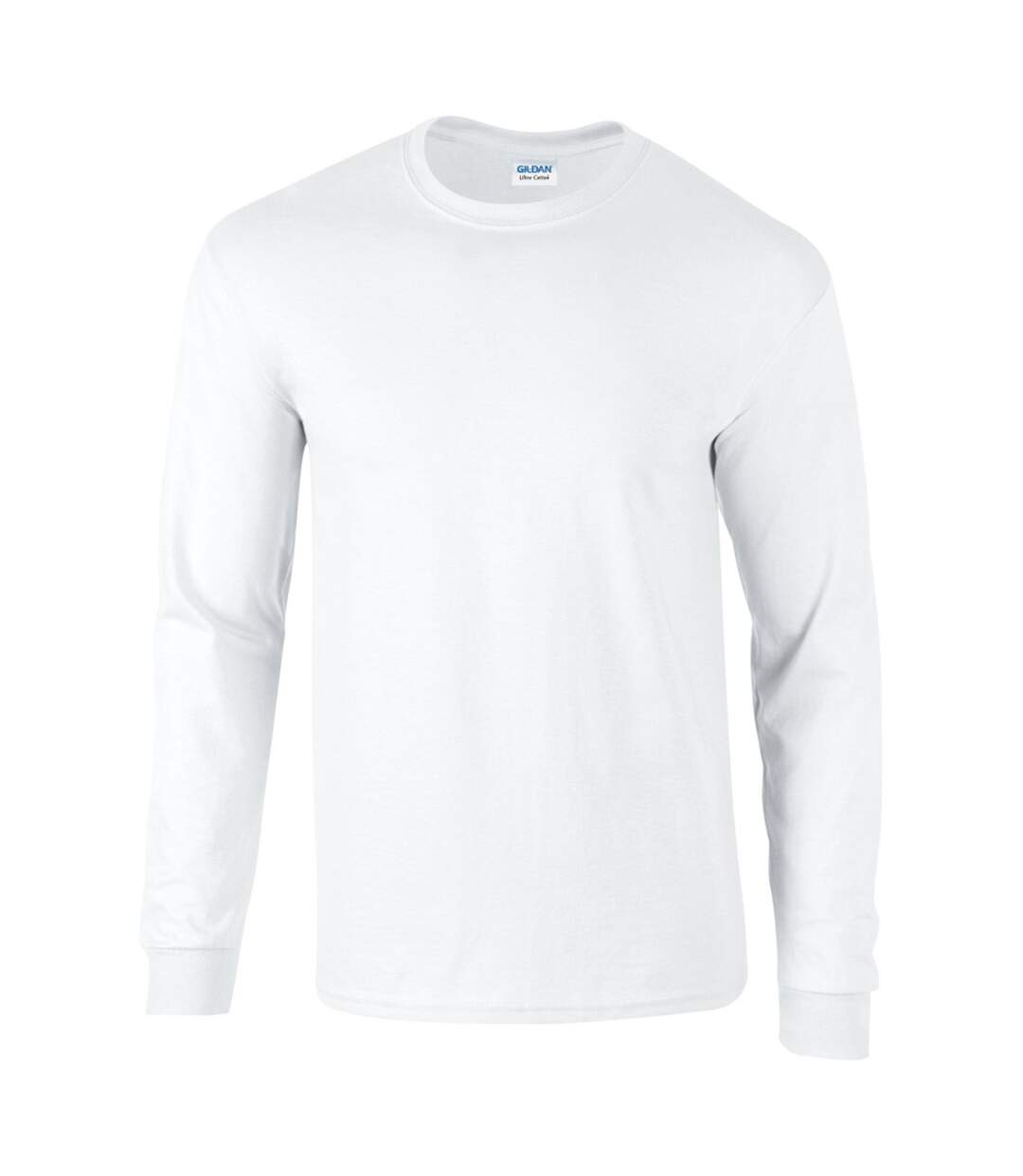 T-shirt uni à manches longues Gildan pour homme (Blanc) - UTBC477