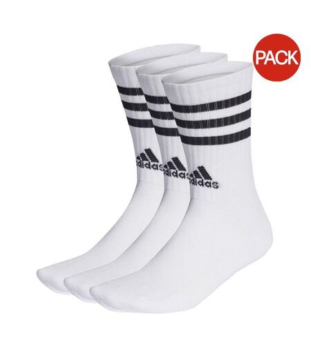 Chaussettes Style 3 Rayures Adulte Blanc Adidas