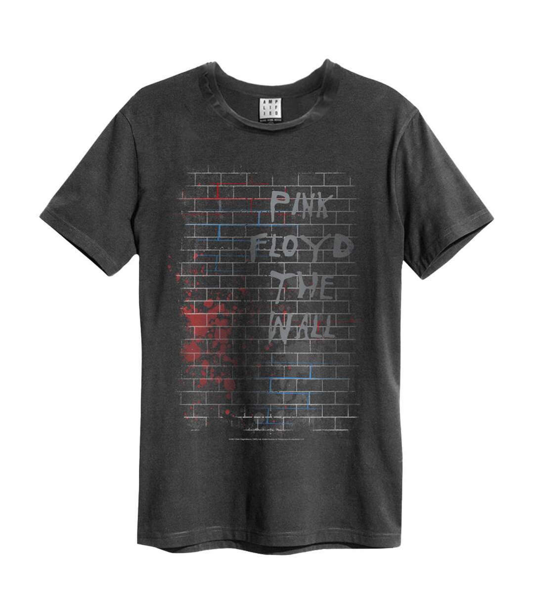 T-shirt The Wall Adulte Anthracite Amplified-1