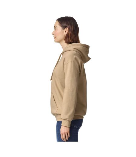 Sweat Uni À Capuche Hammer Adulte Marron Clair Gildan