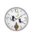 Horloge avec balancier Chats 58 cm Deux chats