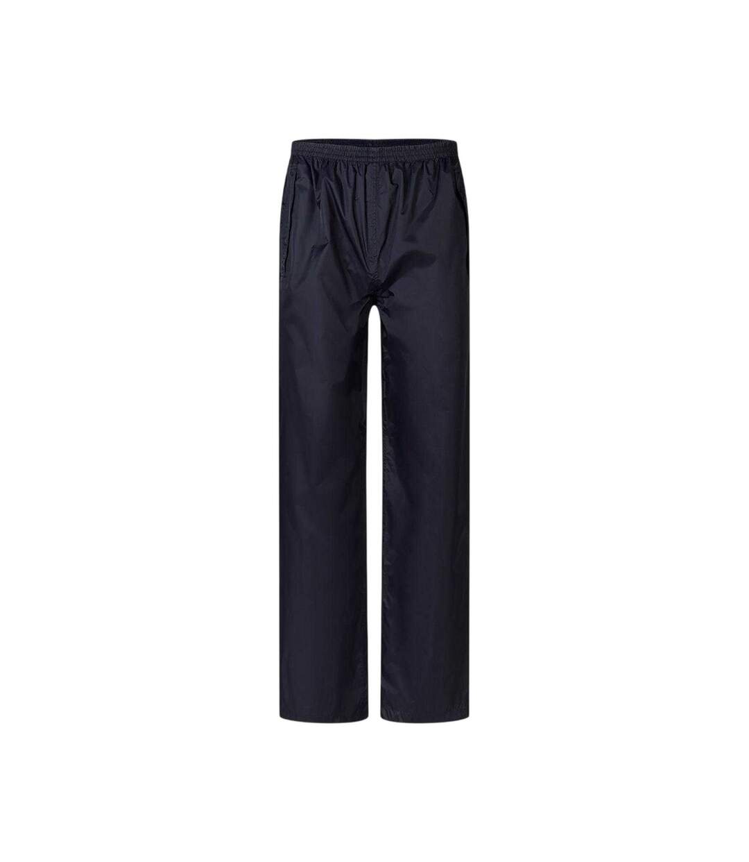 Pantalon Imperméable Motif/style Pliable Homme Bleu Respect-3