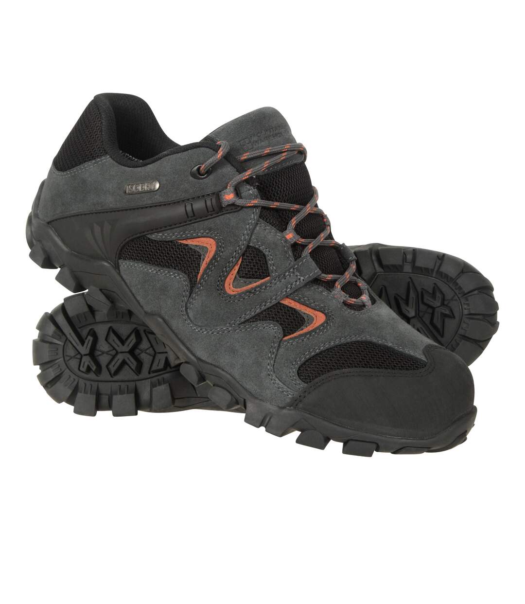 Chaussures de marche curlews homme gris foncé Mountain Warehouse