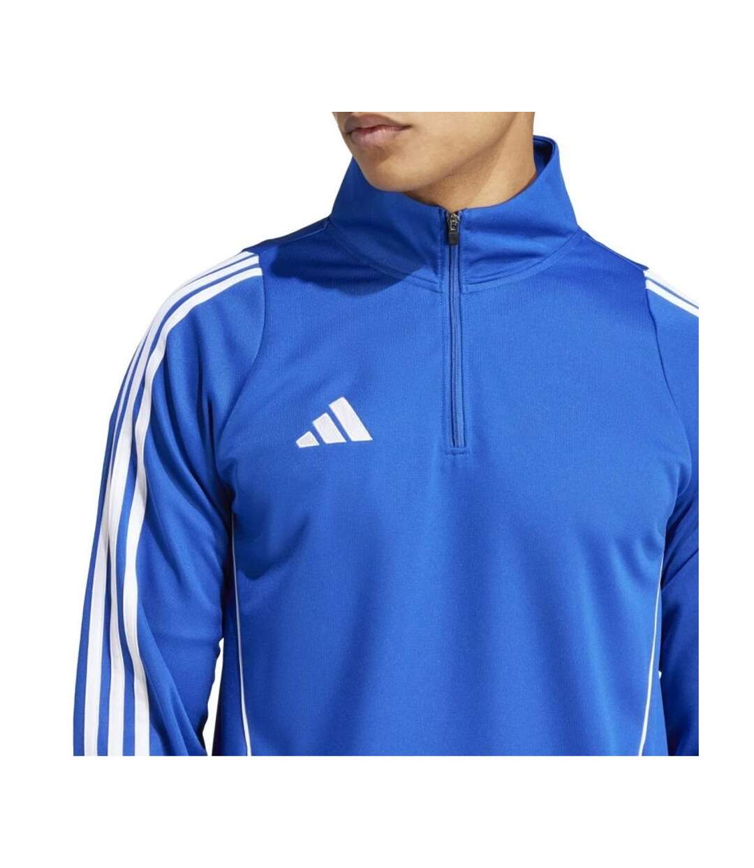 Sweat Entraînement Tiro Homme Bleu Adidas-4