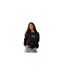 Womens/ladies Logo Long-sleeved Sweatshirt Black Calvin Klein-1