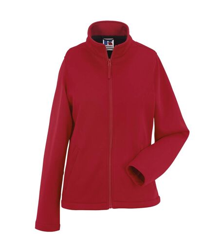 Russell Ladies/Womens Smart Softshell Jacket (Classic Red)