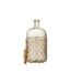 Bouteille Design Tricot 32cm Transparent & Naturel-2