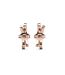 Boucles d'oreilles Luminous Bow - Cristal d'Autriche-3