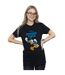 Disney Womens/Ladies Donald Duck Furious Donald Cotton Boyfriend T-Shirt (Noir) - UTBI37433-2