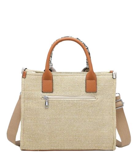 Sac Ãà Main élégant en Beige avec Poignées Confortables pour Femme