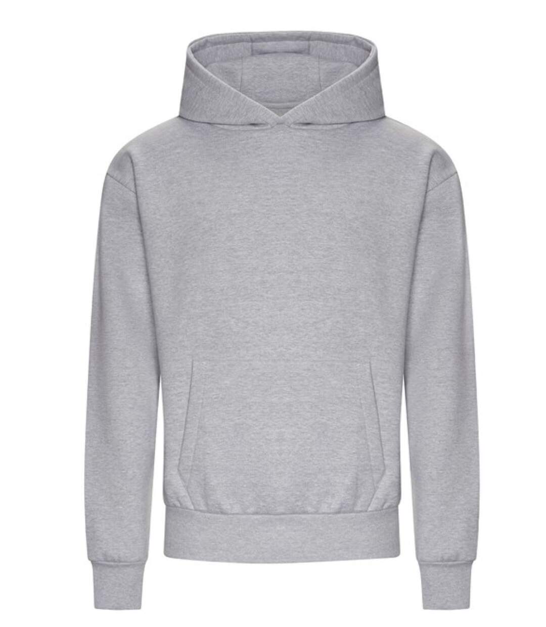 Sweat-shirt à capuche - Unisexe - JH120 - gris chiné