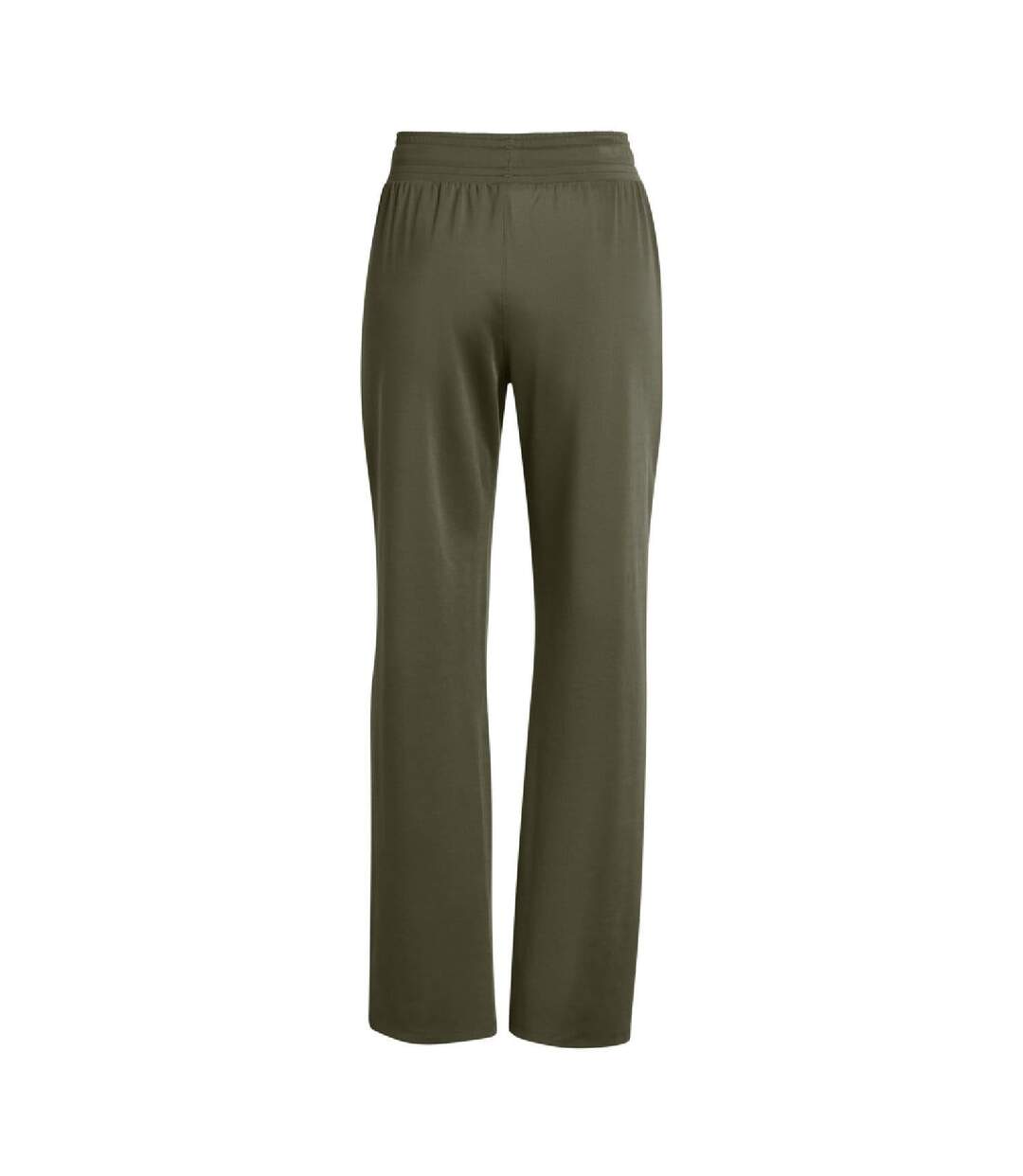 Womens/ladies Open Hem Jogging Bottoms Green Under Armour-4