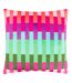 Faux-velvet cushion cover 45cm x 45cm multicoloured Heya Home