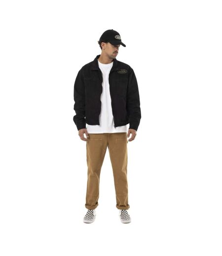 Veste Garage homme effet usé avec patch et logo dos Gary Vondutch