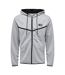 Veste De Survêtement Motif/style Passepoil Contrasté Homme Gris Clair Chiné Only-2