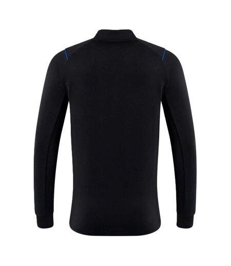 Mens Rangers Fc Quarter Zip Training Fleece Top Black Castore
