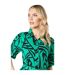 Robe chemisier femme vert Principles