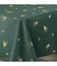 Nappe Imprimé Sapin 150x300cm Vert & Or-2