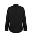 Mens Textured Point Collar Shirt Black Armani Exchange-3
