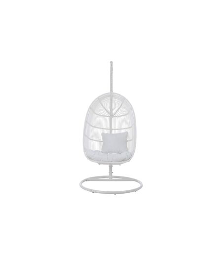 Fauteuil Suspendu Ovale Aciera 193cm Blanc