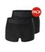 Pack Of 2  Mens Malayo Boxer Shorts  Black Fitanu-1