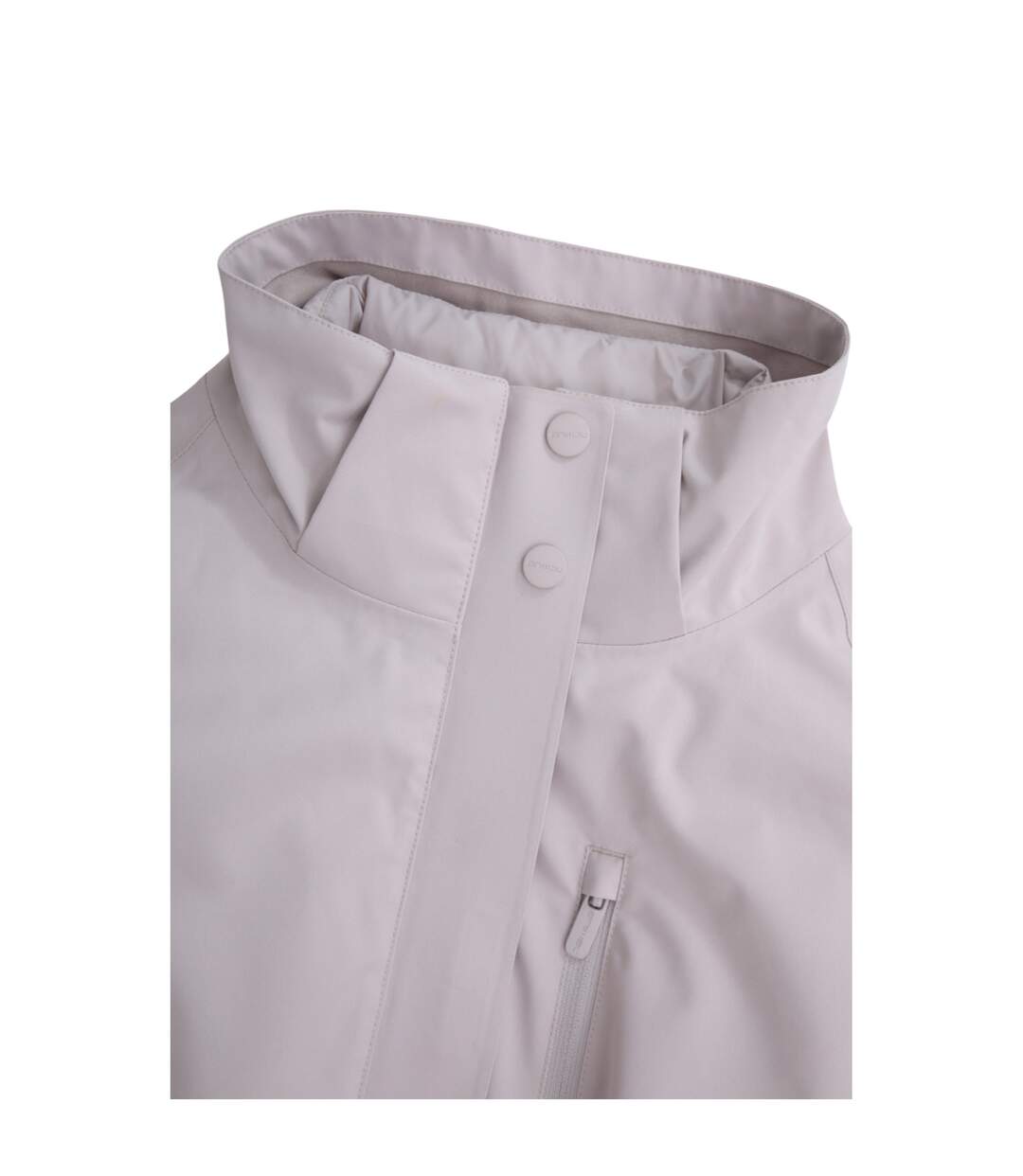 Womens/ladies Evie 3 In 1 Waterproof Padded Jacket Cream Animal-4