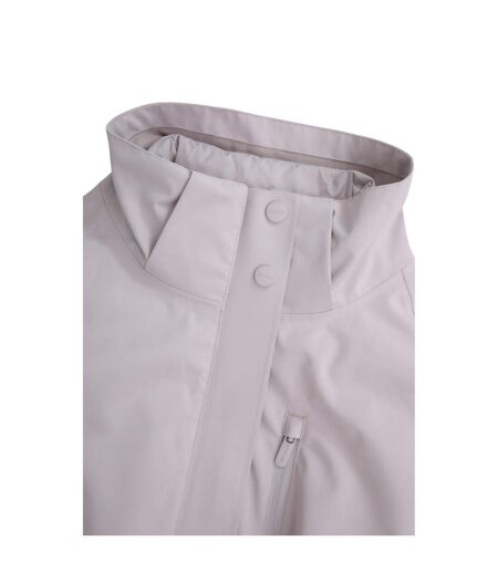 Womens/ladies Evie 3 In 1 Waterproof Padded Jacket Cream Animal