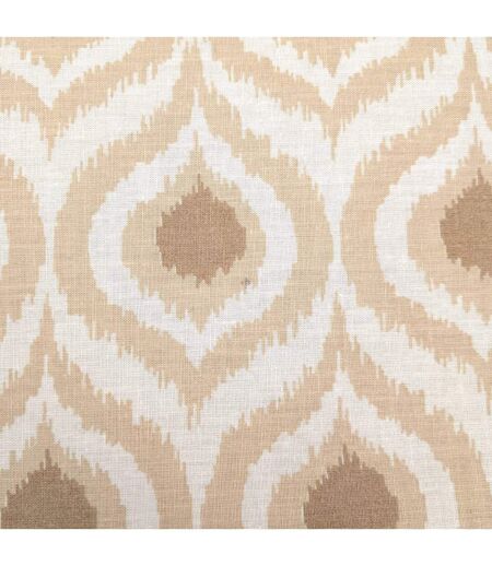 Drap plat 100% coton INOUK rose/beige