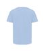 Womens/ladies yala recycled cotton lightweight t-shirt sky blue Iqoniq-2