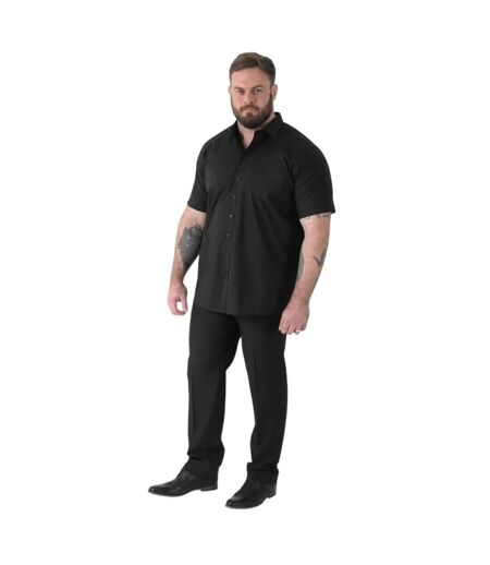 Mens D555 Lucas Short-sleeved Shirt Black Duke