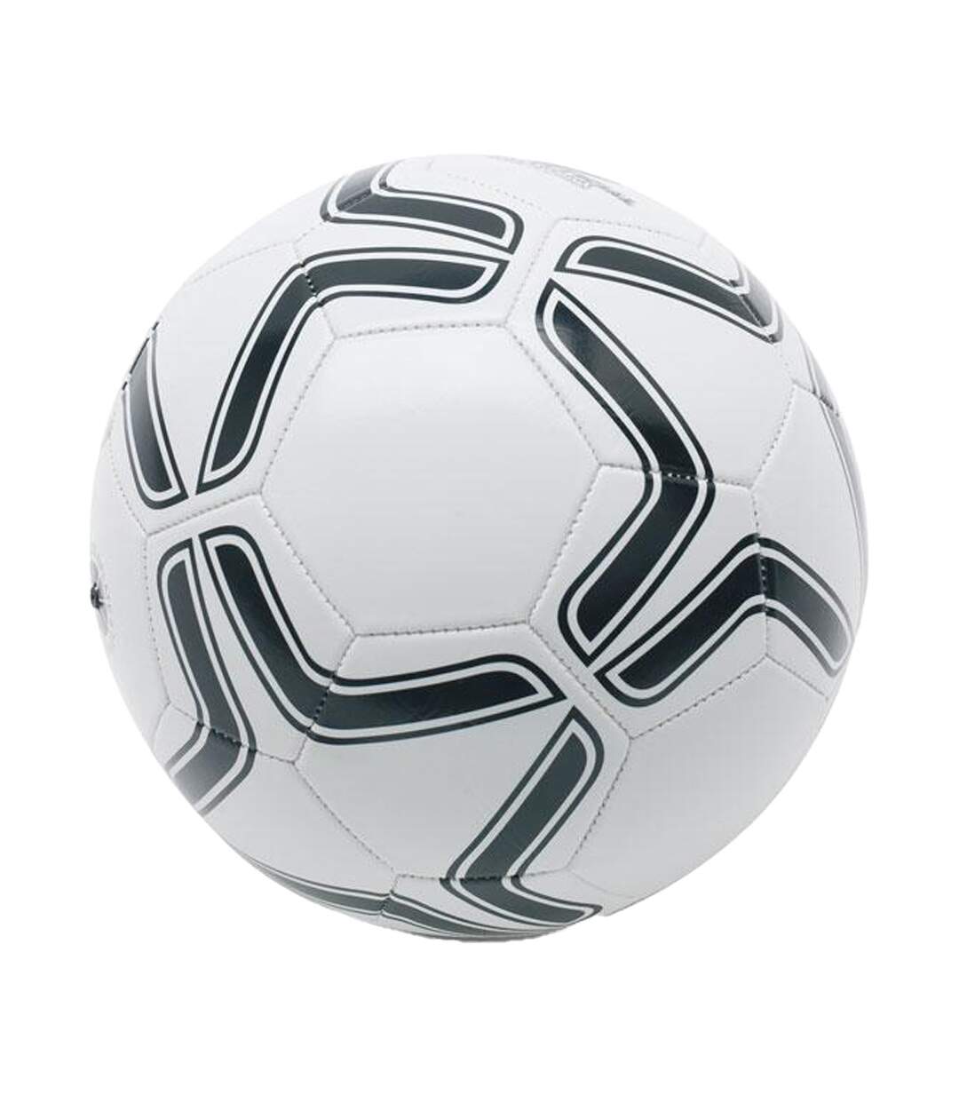 Ballon De Foot Soccerini Taille 5 Blanc Noir MidOcean-1