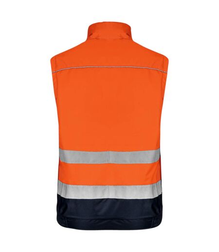 Blouson de travail Würth MODYF 2 en 1 haute-visibilité orange/marine