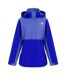 Veste Imperméable Motif/style 3-en-1 Femme Bleu Rose Violet Karrimor-1
