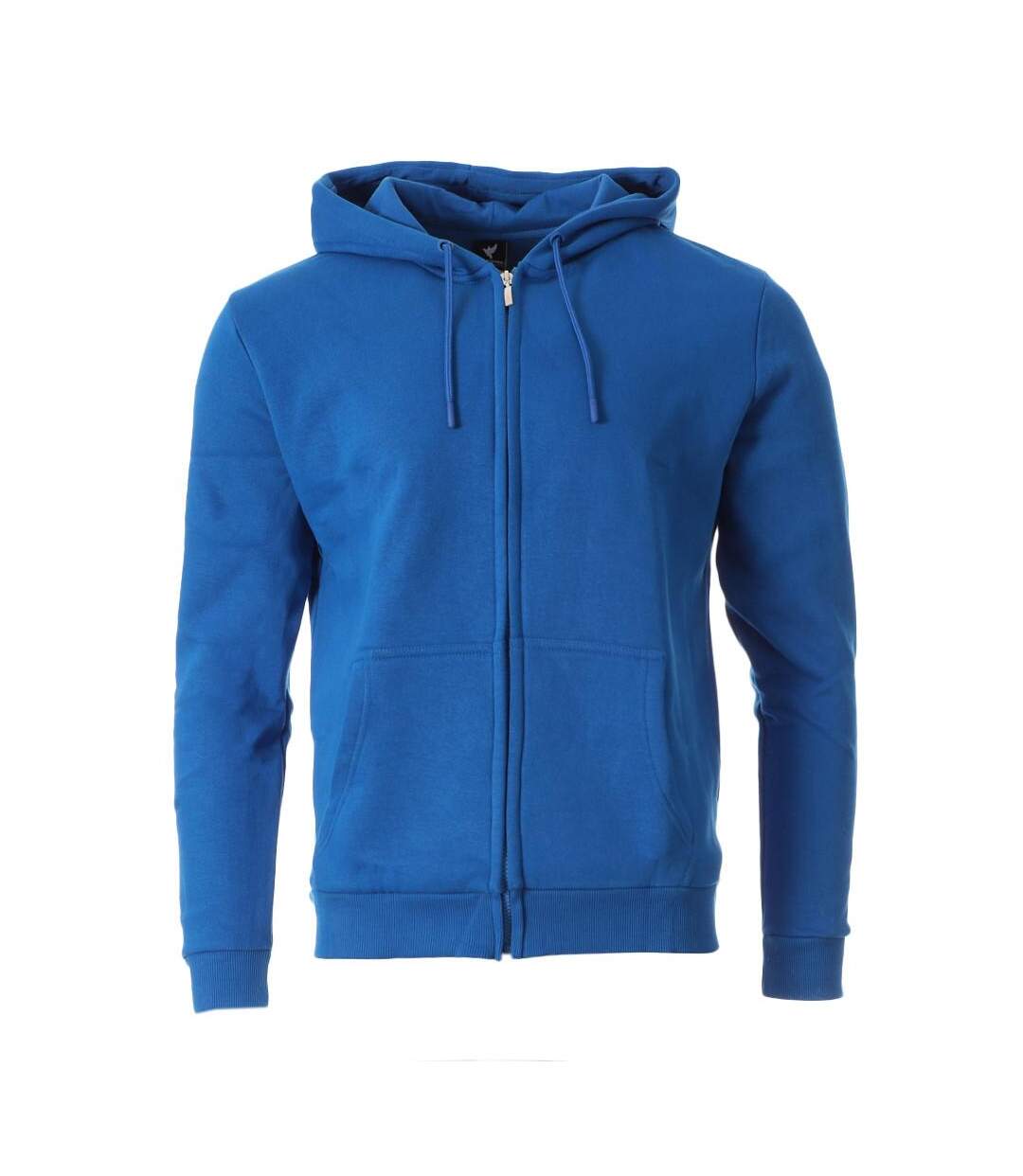 Sweat à zippée bleu homme just emporio 520 - m-1