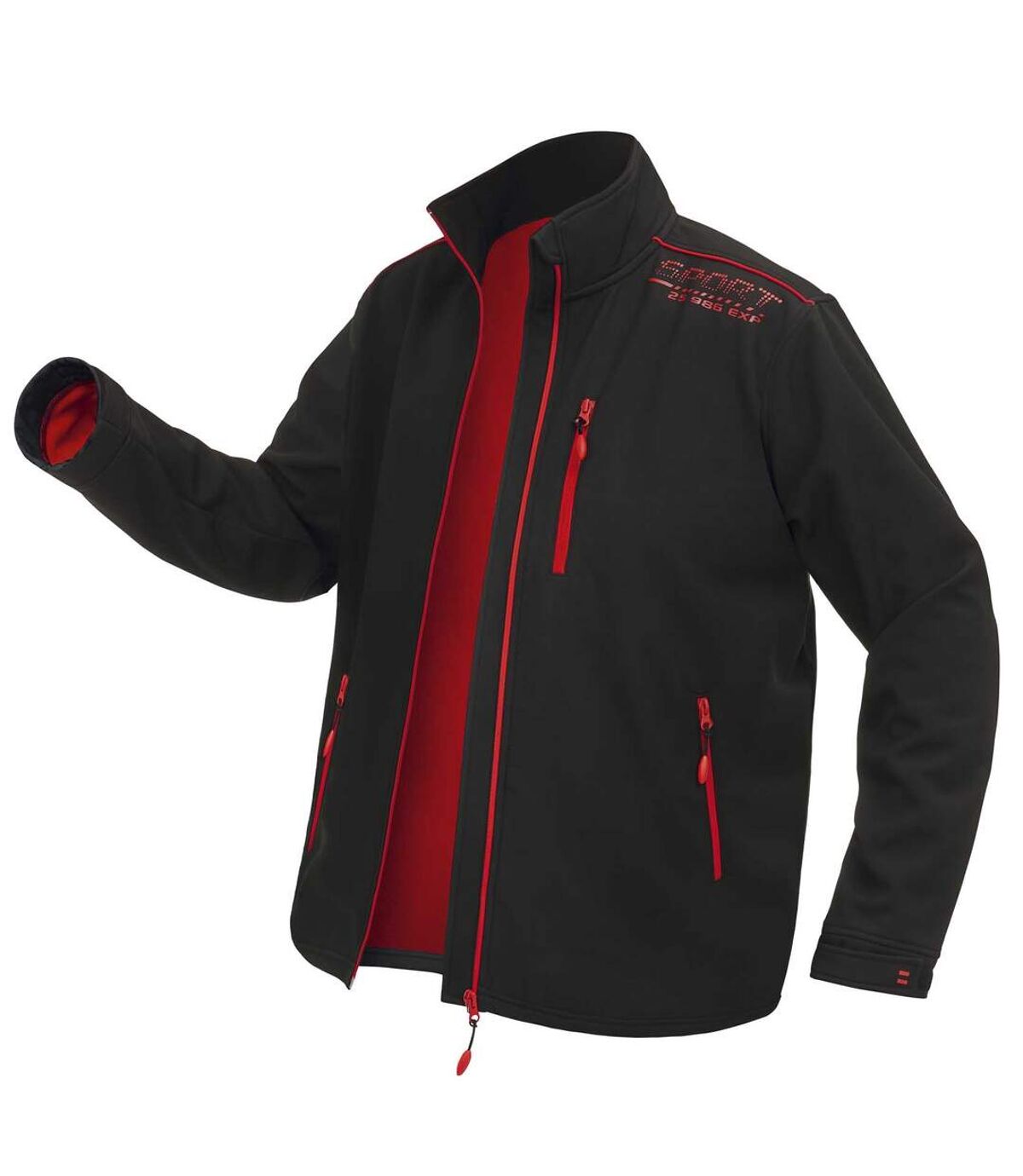 Blouson Sport Softshell Doublé Micropolaire  Atlas For Men