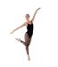 Womens/ladies Fishnet Footless Dance Tights Black Silky Dance-1