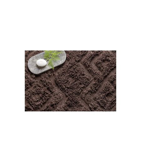 Tapis de Salle de Bain Hilma 50x80cm Marron