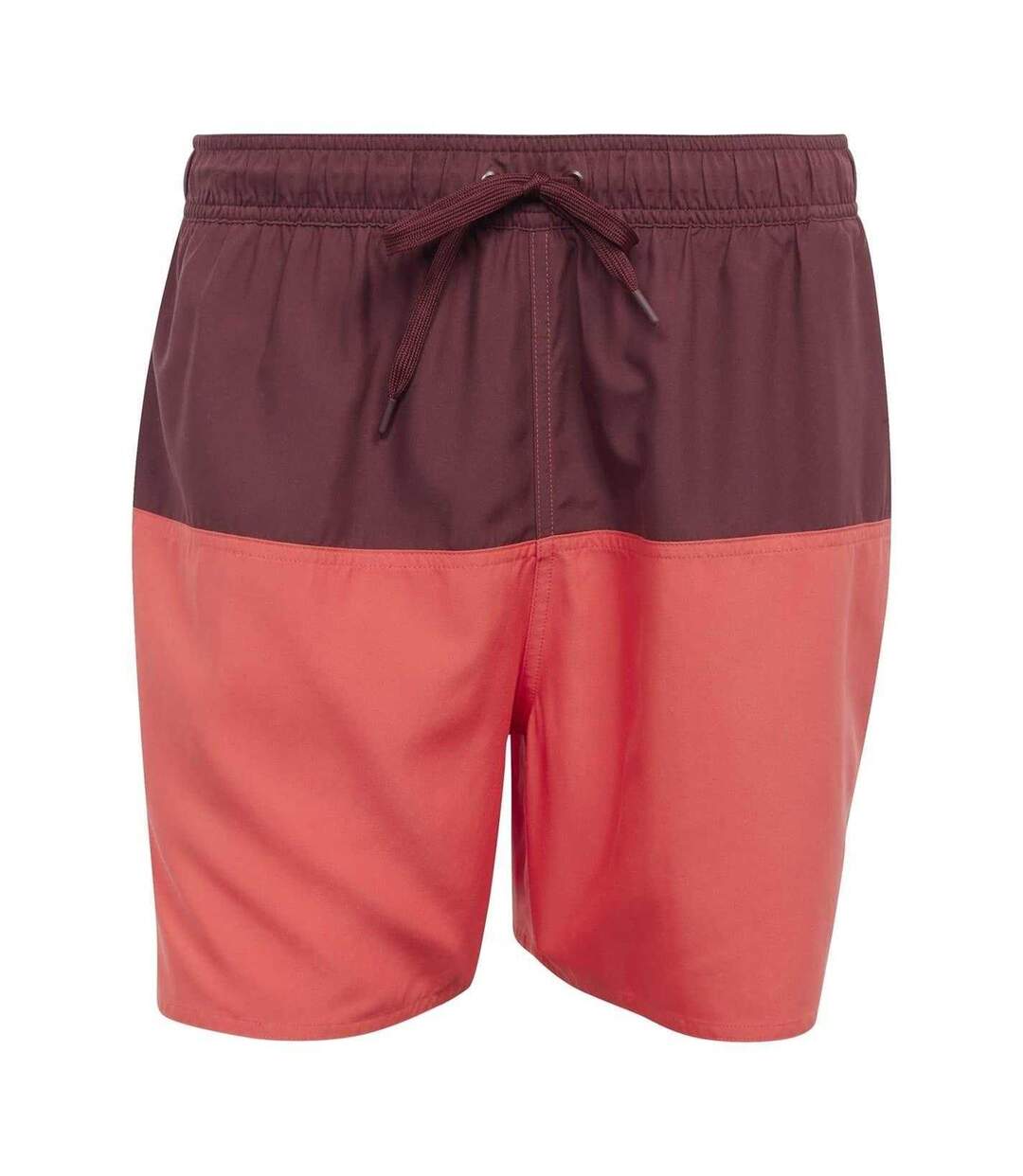 Mens Clx Colour Block Mesh Swim Shorts Red Adidas-2